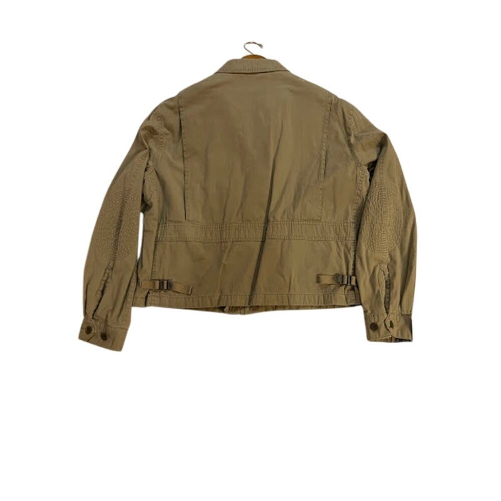VTG NWT Polo Ralph Lauren Jacket Mens Brown Olive Pony Full Zip 90s Y2K XL - Picture 3 of 8
